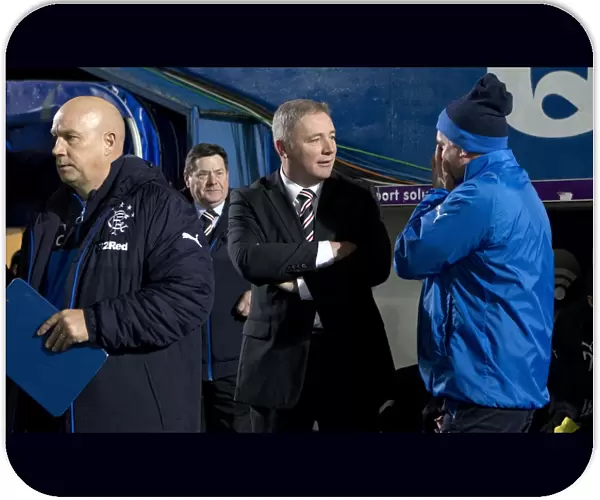 Ally McCoist at Palmerston Park: Rangers Pursuit of Championship Triumph vs Queen of the South