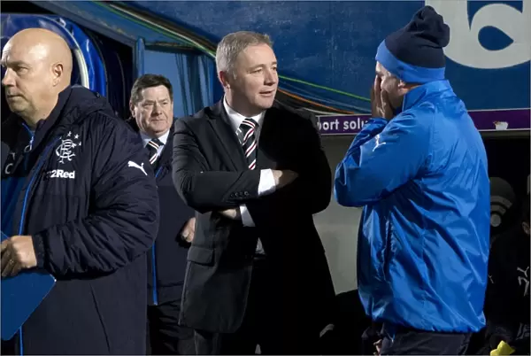 Ally McCoist at Palmerston Park: Rangers Pursuit of Championship Triumph vs Queen of the South