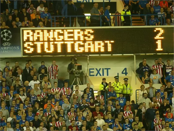 Rangers vs Stuttgart: Rangers Win 2-1 on September 16, 2003