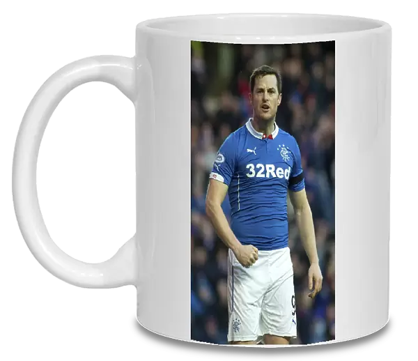 Rangers Jon Daly: Celebrating Championship Glory in the Scottish Cup (2003) - Ibrox's Unforgettable Moment