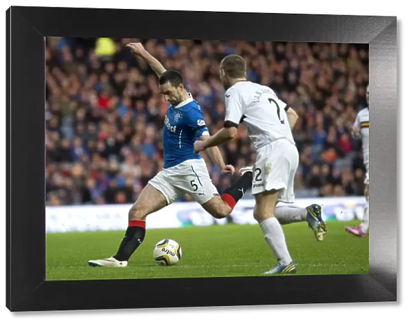 Rangers Football Club: Lee Wallace Scores the Second Goal in Scottish Cup Victory at Ibrox Stadium (2003)
