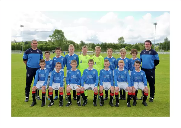 Rangers U12: Scottish Cup Champions - Murray Park Team