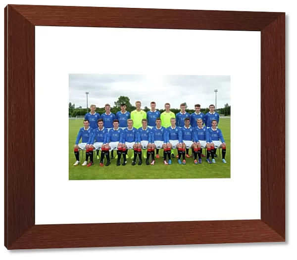 Rangers U17 Squad: Scottish Cup Champions 2003 - Celebrating Victory