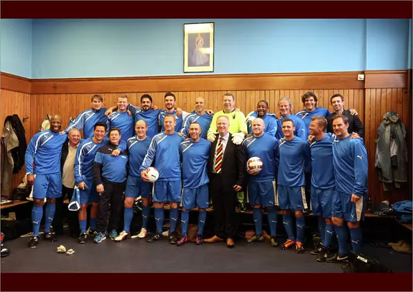 Rangers FC: A United Team Honors Fernando Ricksen at Ibrox Stadium - Scottish Cup Champions (2003)