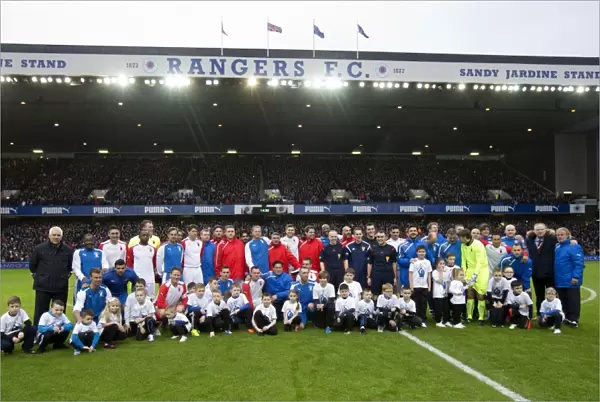United in Memory: Fernando Ricksen Tribute Match - Rangers Select vs All Stars at Ibrox Stadium (Scottish Cup Winners 2003)