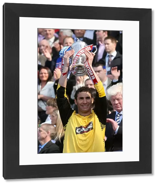 Rangers Football Club: Carlos Cuellar's Triumph with the Scottish Cup (2008) - Scottish Cup Final Win