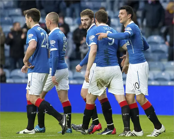 Rangers Glory: Haris Vuckic's Decisive Goal in Scottish Cup Round 5 at Ibrox Stadium