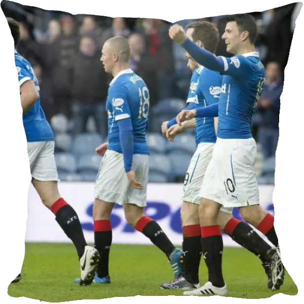 Rangers Glory: Haris Vuckic Scores the Decisive Goal in Scottish Cup Round 5 at Ibrox Stadium