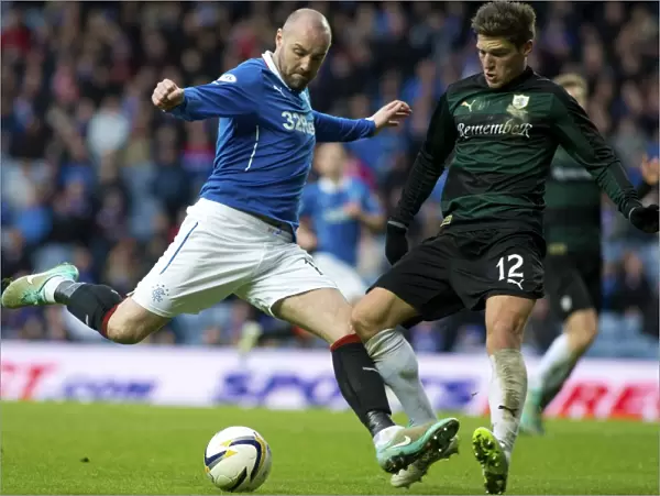 Rangers vs Raith Rovers: Kris Boyd vs Ross Callachan - The William Hill Scottish Cup Clash at Ibrox