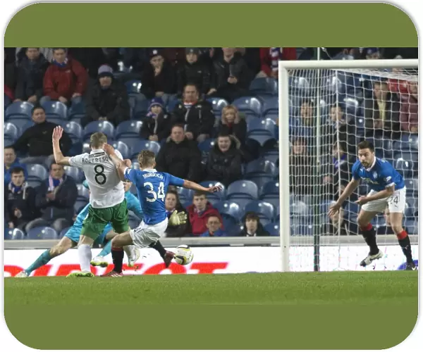 Scott Robertson Scores the Game-Winning Goal for Hibernian in the 2003 Scottish Cup Final at Ibrox Stadium