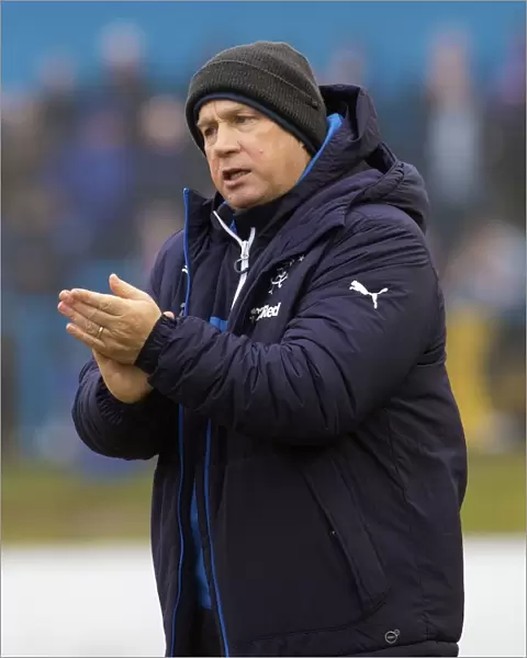 Kenny McDowall: Rangers Interim Manager in Scottish Championship Action at Central Park