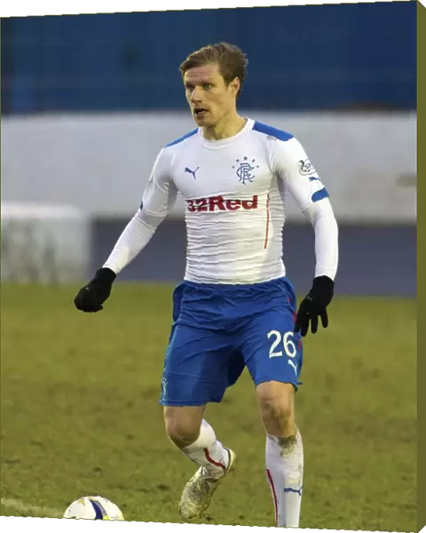 Marius Zaliukas in Action: Rangers Victory in the Scottish Championship at Central Park (2003)