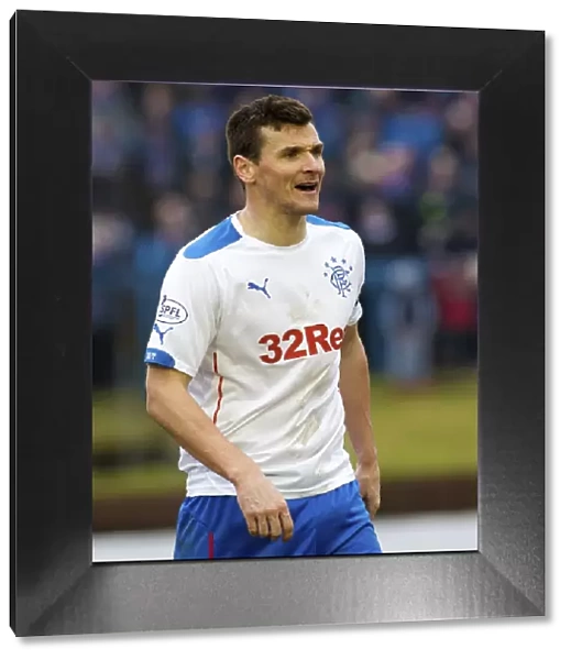 Rangers Lee McCulloch: Leading the Charge in the Scottish Championship Clash at Central Park (Scottish Cup Victors, 2003)