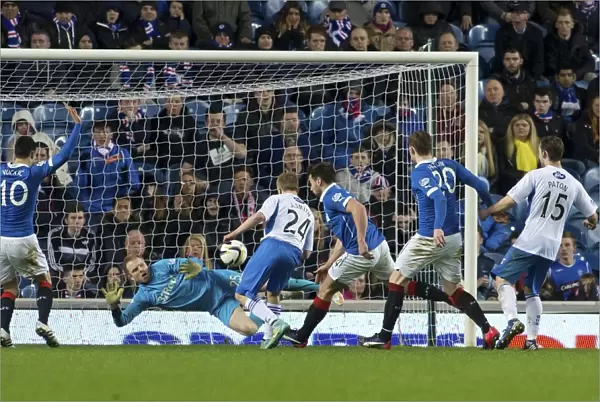 Aidan Smith Scores Stunner for Queen of the South Against Rangers at Ibrox Stadium