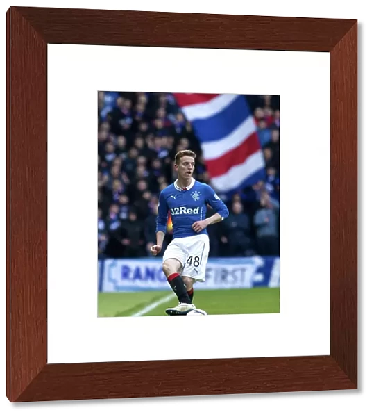 Rangers Football Club: Tom Walsh's Thrilling Performance in the Scottish Championship Match against Livingston at Ibrox Stadium (Scottish Cup Champions 2003)