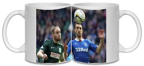 Intense Rivalry: Lee Wallace vs David Gray - Rangers vs Hibernian Clash in the Scottish Championship