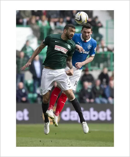 Rangers vs Hibernian: A Battle Between Nicky Clark and Liam Fontaine in the Scottish Championship Clash at Easter Road