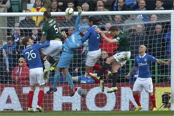 Rangers Cammy Bell Saves the Day: Clearing Hibs Threat in Scottish Championship Clash at Easter Road