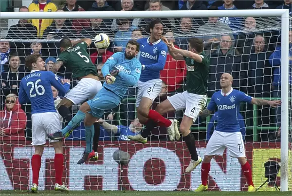 Rangers Cammy Bell: Saving the Day - Clearing Hibs Threat in Scottish Championship Clash at Easter Road