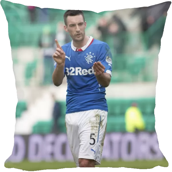 Rangers Lee Wallace: Champion Celebration at Easter Road