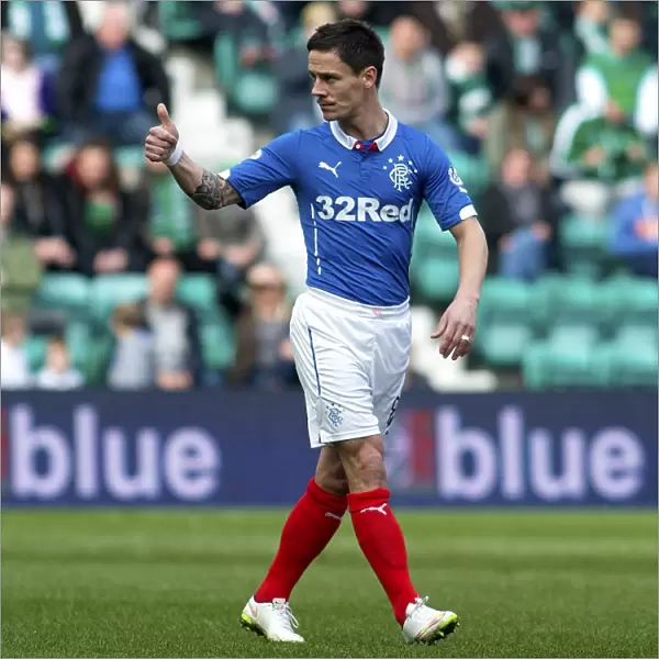 Rangers Ian Black Faces Off Against Hibernian at Easter Road: Scottish Championship Clash between 2003 Scottish Cup Winners