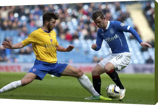 Rangers vs Cowdenbeath: David Templeton vs Darren Brownlie - Scottish Championship Clash at Ibrox Stadium