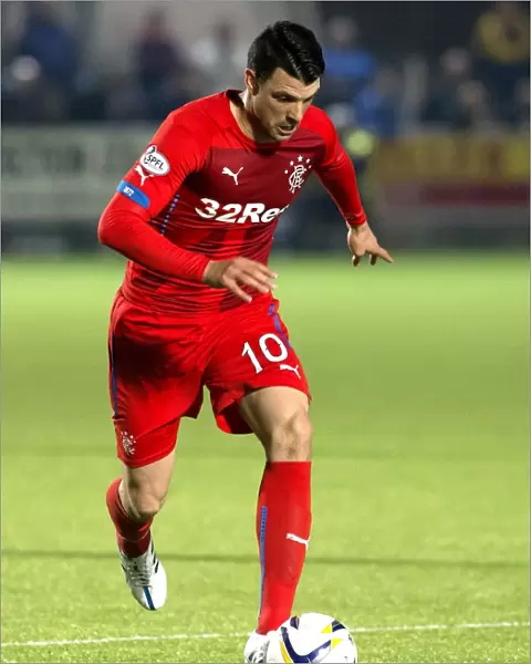 Rangers Haris Vuckic: Star Performer in Queen of the South vs Rangers Scottish Championship Match (Scottish Cup Winners 2003)