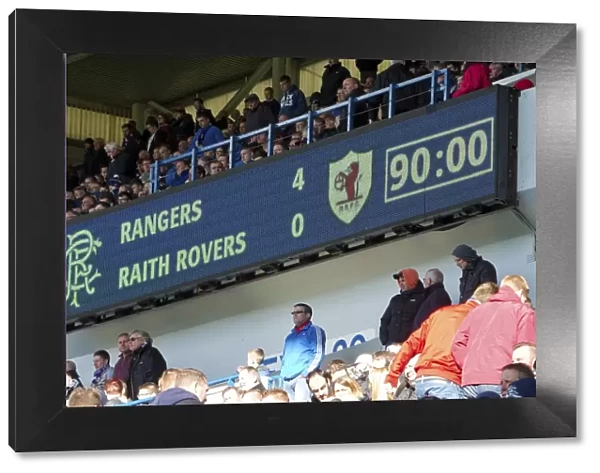 Rangers FC: Scottish Championship Win Against Raith Rovers at Ibrox Stadium - 2003 Scottish Cup Champions