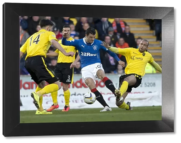 Rangers Vuckic vs. Cole: Intense Clash in Scottish Championship