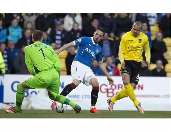 Rangers vs Livingston: Clash between Nicky Clark and Livingston's Defense - Darren Jamieson and Darren Cole