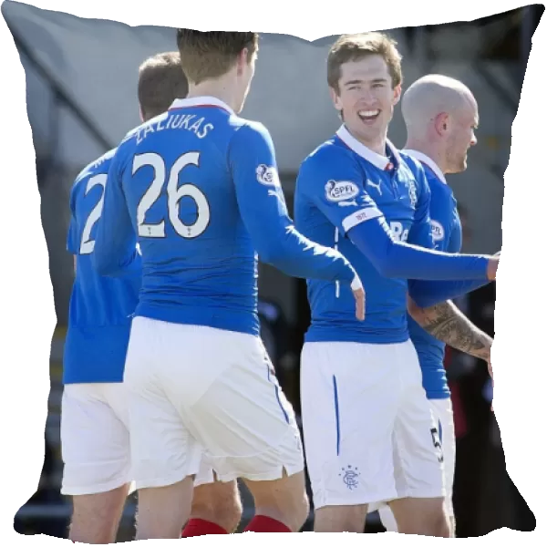 Rangers Ryan Hardie Nets First Scottish Championship Goal: Dumbarton vs Rangers (2023 Scottish Cup Champions)