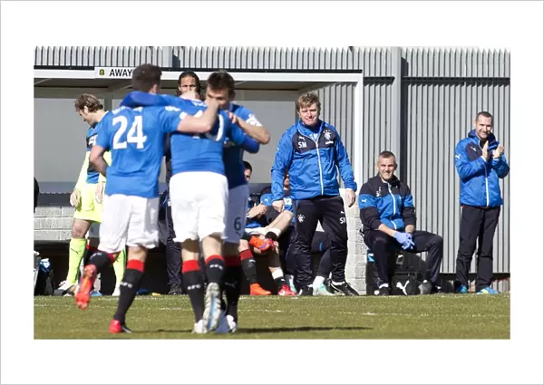Stuart McCall's Delight as Haris Vuckic Scores for Rangers in Scottish Championship Match vs. Dumbarton