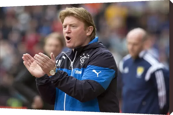 Stuart McCall and Rangers Face Off Against Hearts at Tynecastle Stadium: A Scottish Championship Showdown