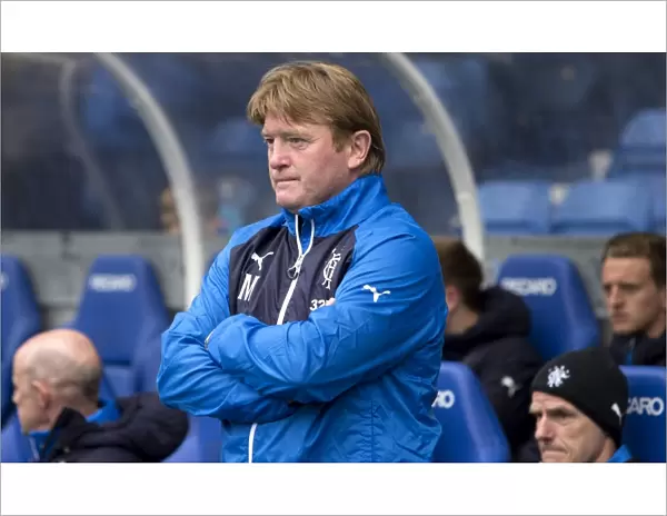 Stuart McCall and Rangers Fight for Scottish Premiership Promotion in Play-Off Quarterfinal Showdown against Queen of the South at Ibrox Stadium