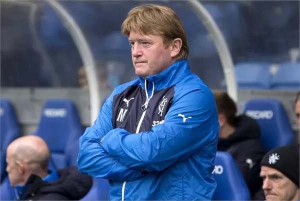 Stuart McCall and Rangers Fight for Scottish Premiership Promotion in Play-Off Quarterfinal Showdown against Queen of the South at Ibrox Stadium