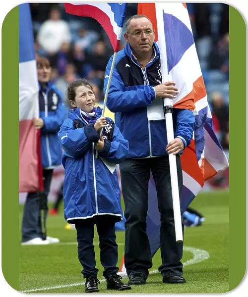 Scottish Cup Victory: Flag Bearers Triumph at Ibrox Stadium (Rangers Football Club, 2003)