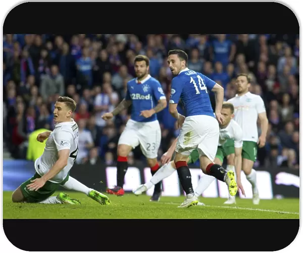 Nicky Clark's Dramatic Goal: Rangers Scottish Premiership Play-Off Semi-Final Thriller at Ibrox Stadium