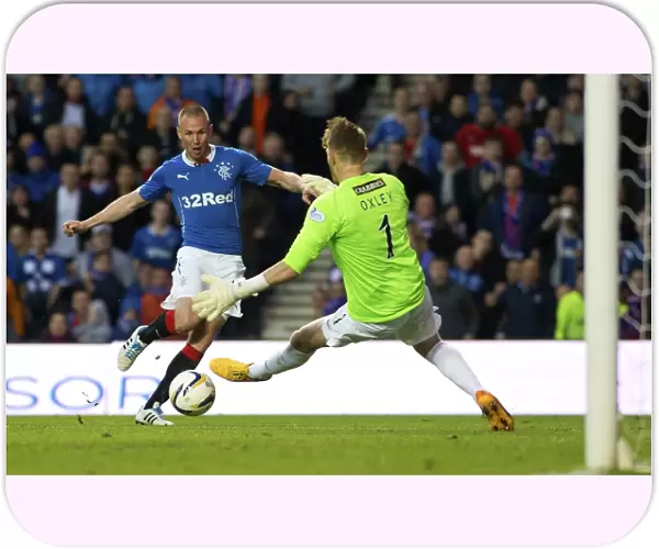 Kenny Miller Scores Dramatic Goal in Rangers Scottish Premiership Play-Off Semi-Final at Ibrox Stadium