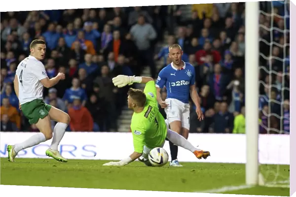 Kenny Miller's Dramatic Goal: Rangers Secure Scottish Premiership Play-Off Semi-Final Victory at Ibrox Stadium (2003 Scottish Cup Win)