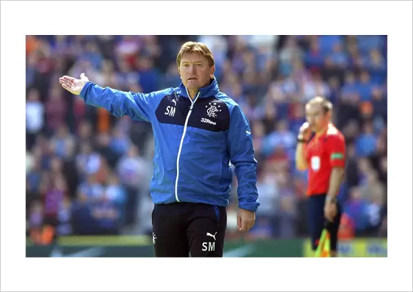 Stuart McCall and Rangers Celebrate Scottish Premiership Play-Off Victory at Easter Road: 2003 Scottish Cup Champions