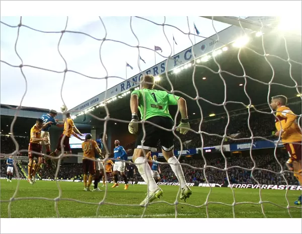 Darren McGregor's Decisive Goal: Rangers Scottish Premiership Play-Off Victory at Ibrox Stadium