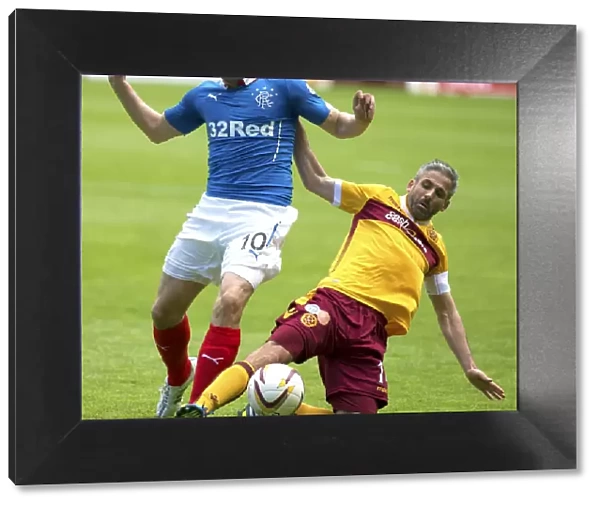 Rangers vs Motherwell: Haris Vuckic vs Keith Lasley - Scottish Premiership Play-Off Final Showdown