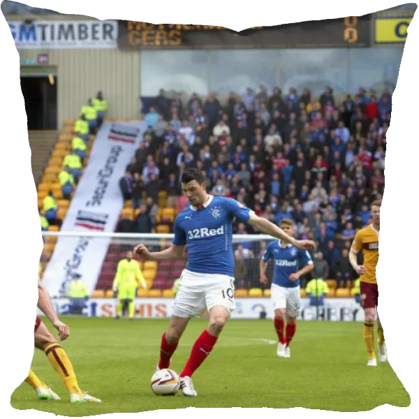 Rangers Haris Vuckic in Action during Scottish Premiership Play-Off Final at Motherwell's Fir Park