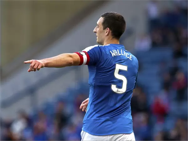 Lee Wallace: Captaining Rangers at Ibrox Stadium Against Burnley