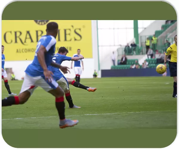 Andy Halliday Scores the Game-Winning Goal for Rangers in Petrofac Training Cup Clash against Hibernian at Easter Road