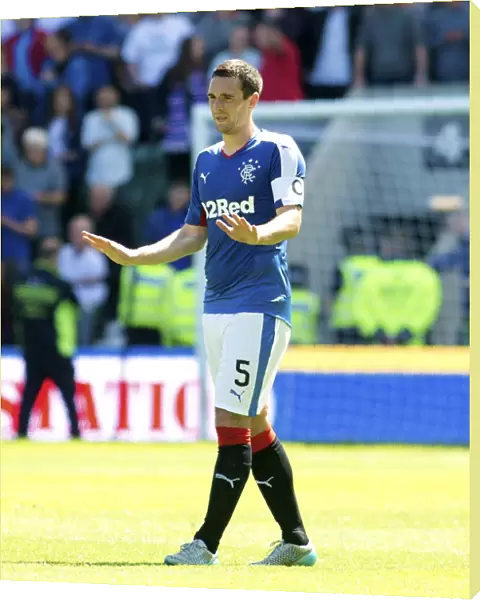Rangers Lee Wallace Fires Up Team Spirit in Petrofac Training Cup Clash vs. Hibernian at Easter Road