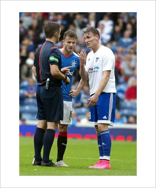 Rangers vs Peterhead: League Cup Showdown - A Battle Between Andy Halliday and Rory McAllister at Ibrox Stadium