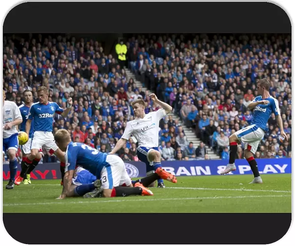 Dramatic Goal: David Templeton Scores for Rangers in League Cup First Round against Peterhead at Ibrox Stadium