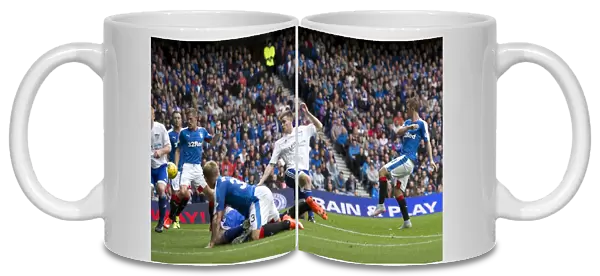 Dramatic Goal: David Templeton Scores for Rangers in League Cup First Round against Peterhead at Ibrox Stadium