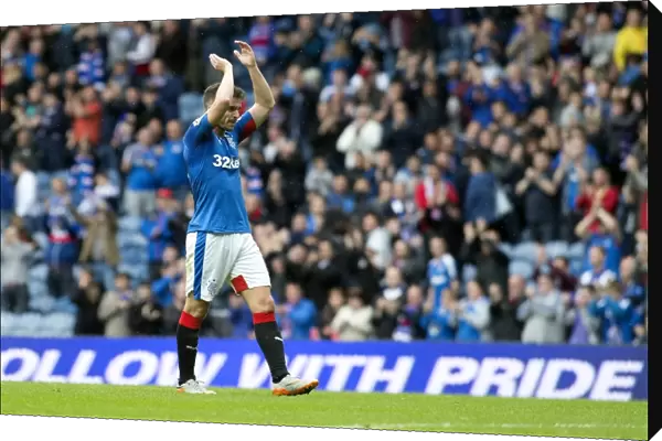 Rangers Andy Halliday Expresses Gratitude to Fans Amidst League Cup Tie Against Peterhead at Ibrox Stadium